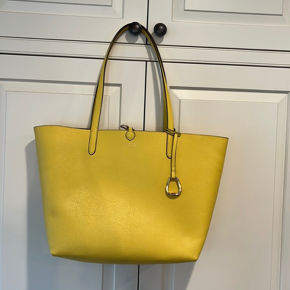 Ralph Lauren tote bag.